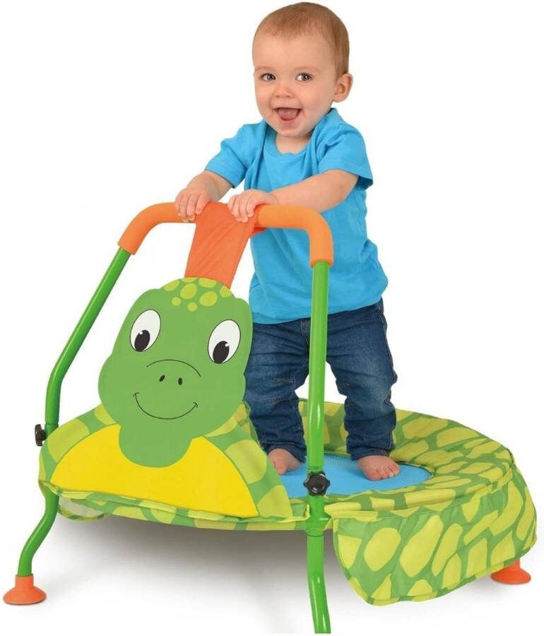 Mini Trampoline Fitness Trampoline Met Stang – Voor Kinderen – Kleine Kinder Trampoline Meerkleurig