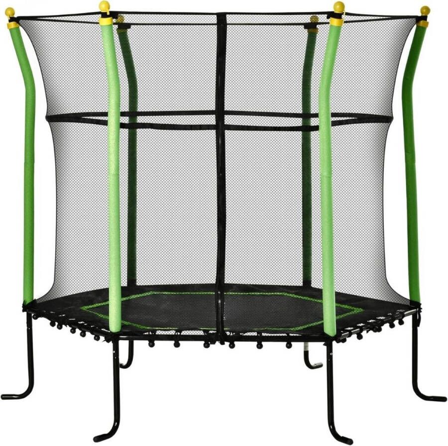 Mini Trampoline Kinder Trampoline Met Veiligheidsnet Fitness Trampoline – Voor Kinderen – Kleine Trampoline – Peuter & kindertrampoline – Indoor & Outdoor