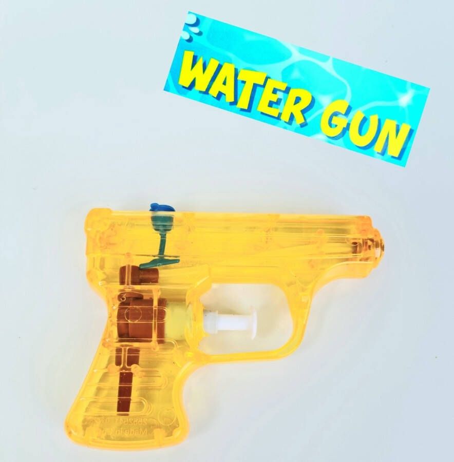 Mini waterpistool Oranje Watergun Water speelgoed