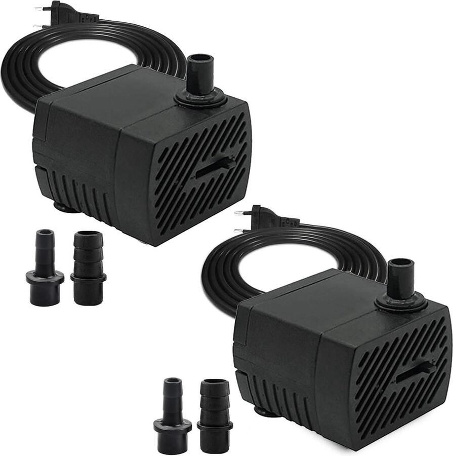 Mini-waterpomp 280 l u 4 W 220 V-240 V 50 60 Hz instelbare waterhoeveelheid 8 13 mm zuignappen fonteinpomp aquariumpompen tuinen fonteinpomp