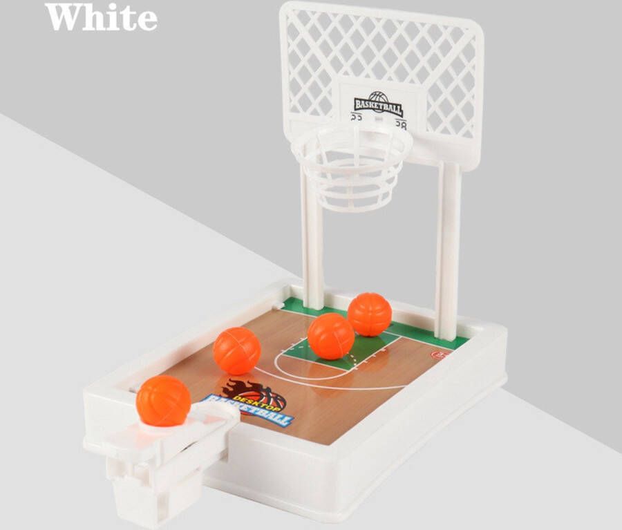 Mini Wit Board Game Basketbal Hoepel