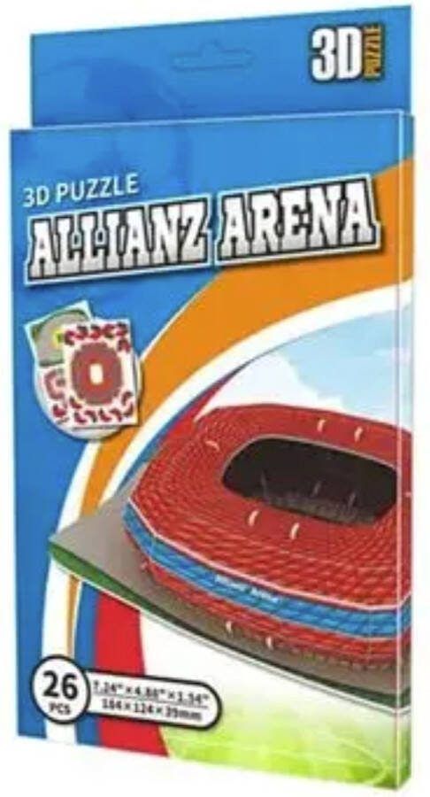 Miniatuur 3D Puzzel Bayern München Stadion
