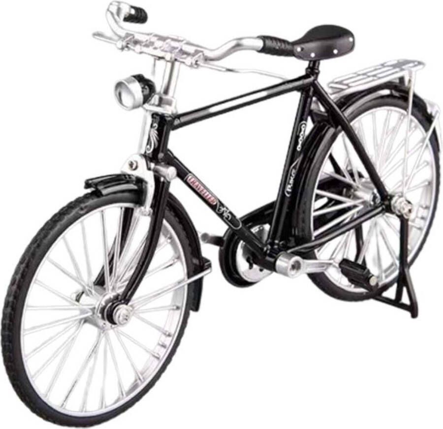 Miniatuur Klassieke Herenfiets 1:10 Fiets Bouwpakket Schaalmodel