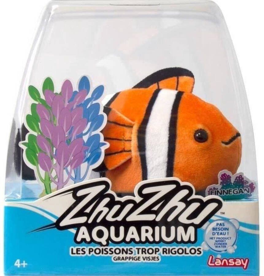 Miniatuurbeeldje Lansay 51116 Zhu Aquarium Moon The Clown Fish