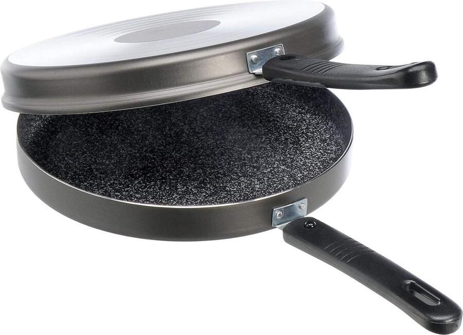 Minioven Tradition Italië aluminium zwart 26 cm