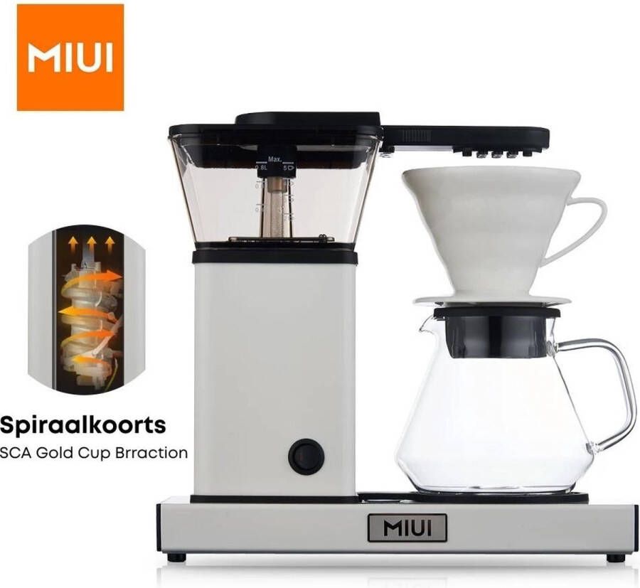 Miui Koffie Machine Filter koffiezetapparaat filterkoffie Koffiemachine Koffiezetapparaat Wit
