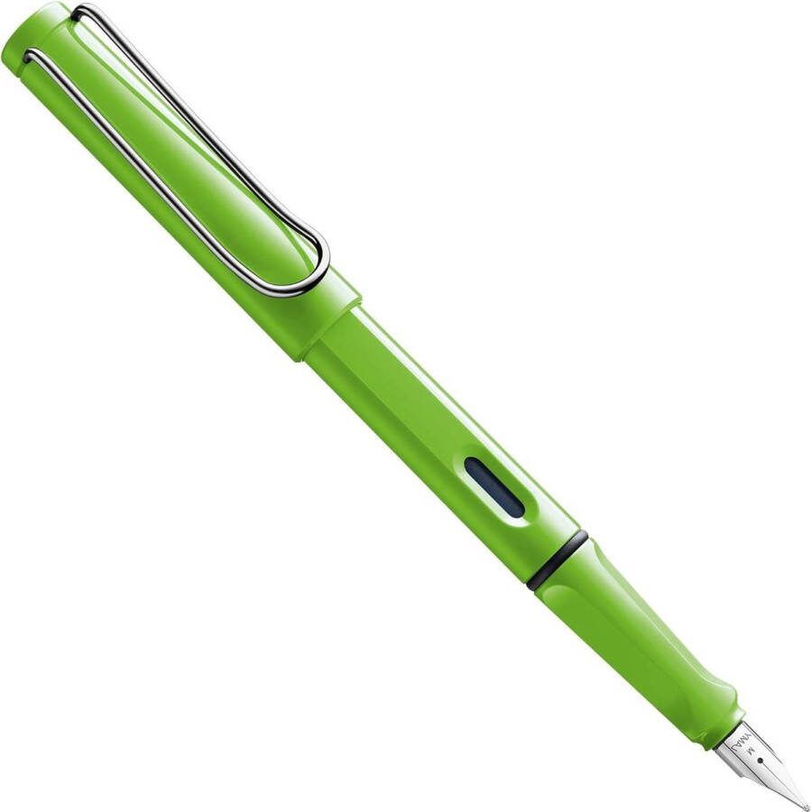 Moderne Lamy Safari 1230634 vulpen in groen ergonomische greep veerdikte M