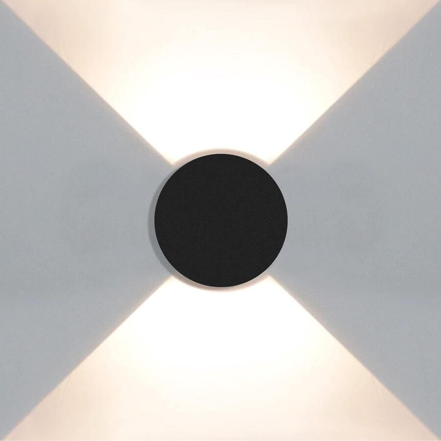 Moderne waterdichte IP65 led-wandlamp 8 W aluminium wandlifter up-down licht binnen en buiten slaapkamer badkamer woonkamer entree trap veranda hal