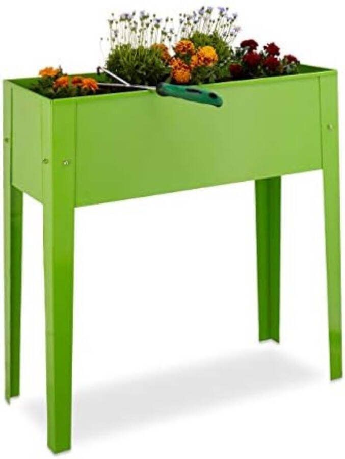 Moestuintafel Moestuinbak Op Poten Moestuintafel Op Poten Kruidenbak Op Poten Groen