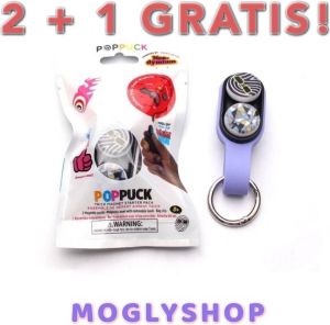 Mogly Shop Poppuck 2 + 1 GRATIS Speelgoed Magneet Magnetische duimspeeltje Trick magnet Sleutelhanger Kleurrijk Decompressie Fidget Toy Spinner- Anti Stress Tiktok Trend 2023 Bestseller