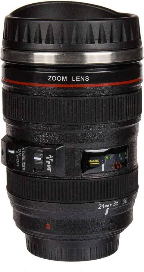Out of the Blue 71 2761 Plastic Cup Camera Lens with Stainless Steel Insert Approx. 15 cm