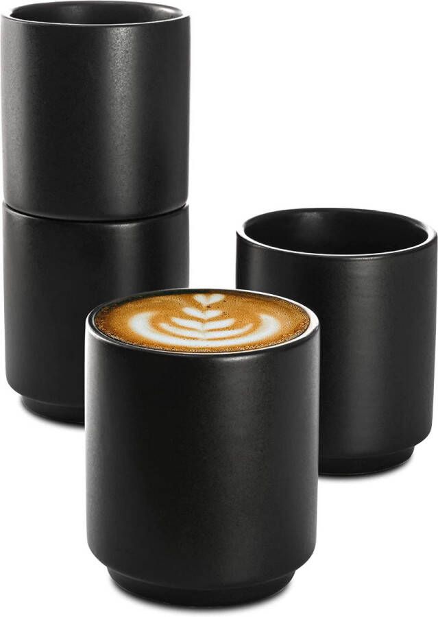 Mokkakopjes Koffiekopjes espressokopjes kopjes Cappuccino kopjes SET 4