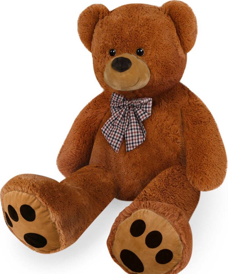 Multiwishlist Teddybeer 150 cm Knuffelbeer bruine beer Knuffel Liefdes beer Romantisch Valentijns cadeau Valentijn cadeautje voor haar Valentijn cadeautje voor hem