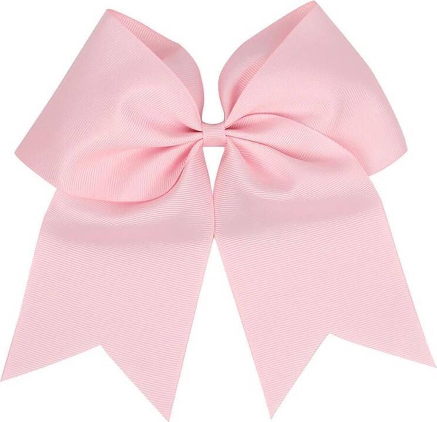 MerkIoos Mooie Grote Haar Strik Ribbon Haarelastiek Roze Haarelastiek Groot – Roze Haarstrik – Grote Haaraccessoire – Elastische Haarband – Feestjes Dagelijks Gebruik en Styling – Roze – Grote Haarstrik – Mooie Ribbon