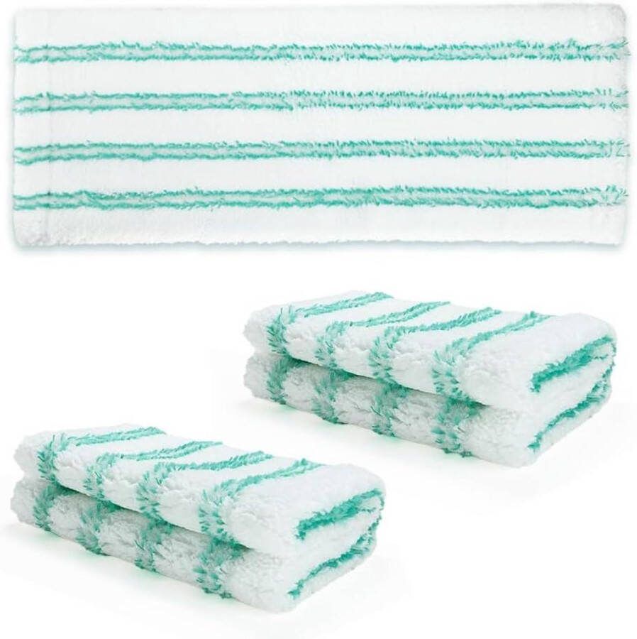 Mop Doek Pads Leifheit Profi XL Micro Duo- Katoen Plus 3 PACK Vervanging Hoes Efficiënte Wateropname Sterke Ontsmetting