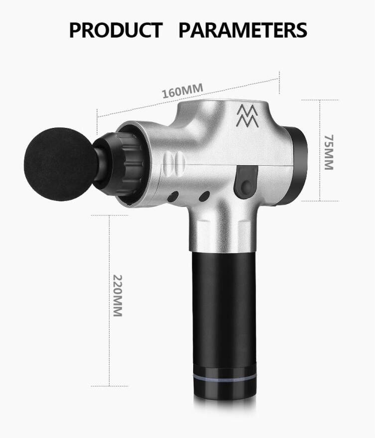 Morningstar Massage gun voor professionals (krachtig)