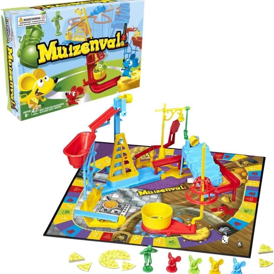 Muizenval Bordspel Gezin Kinderen Familie Spel