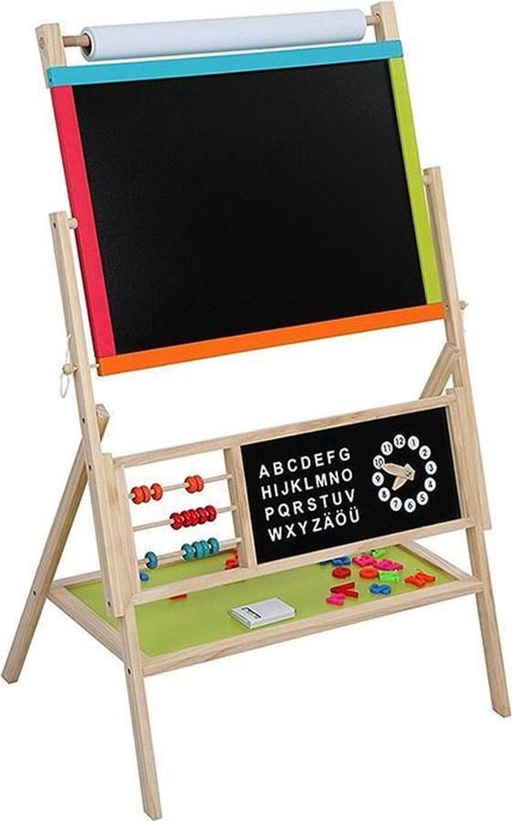 Multi Knutselbord Schoolbord Krijtbord 65 x 50 x 100cm