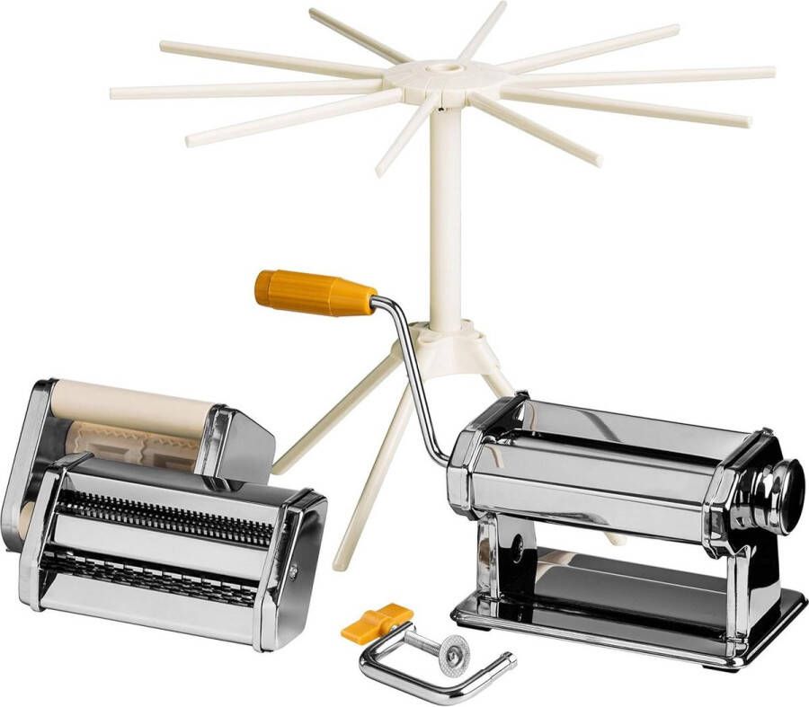 Multi Pasta Maker Set Zilver Set van 4 Housewares From Scratch