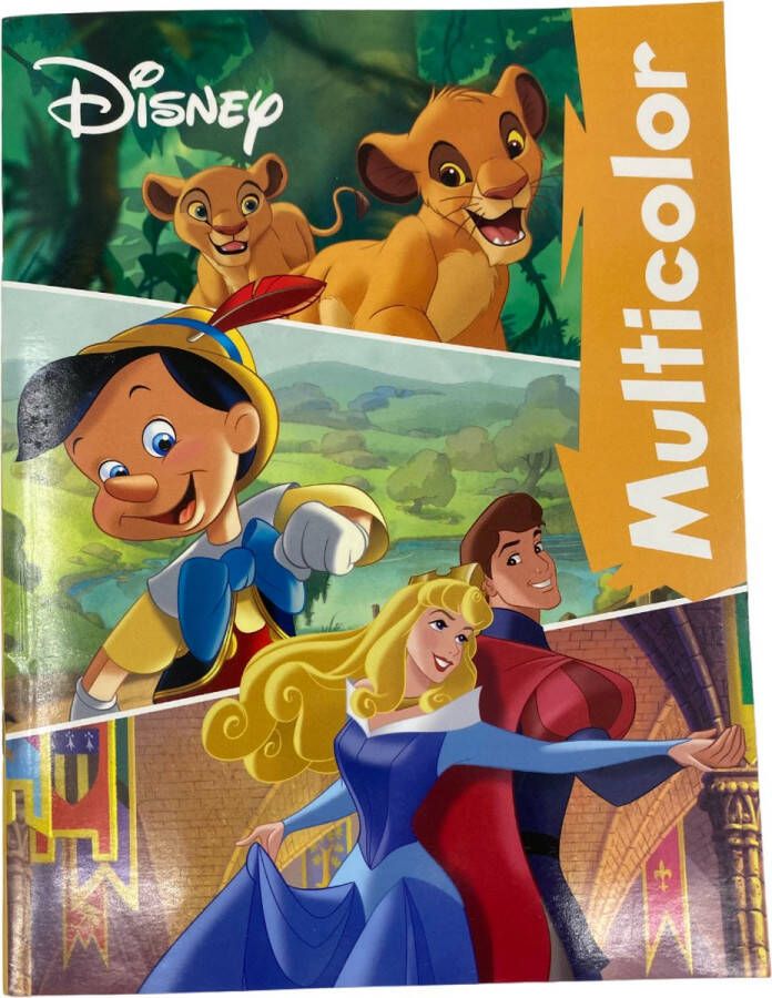 Disney MultiColor Pinokkio Kleurboek voor kinderen