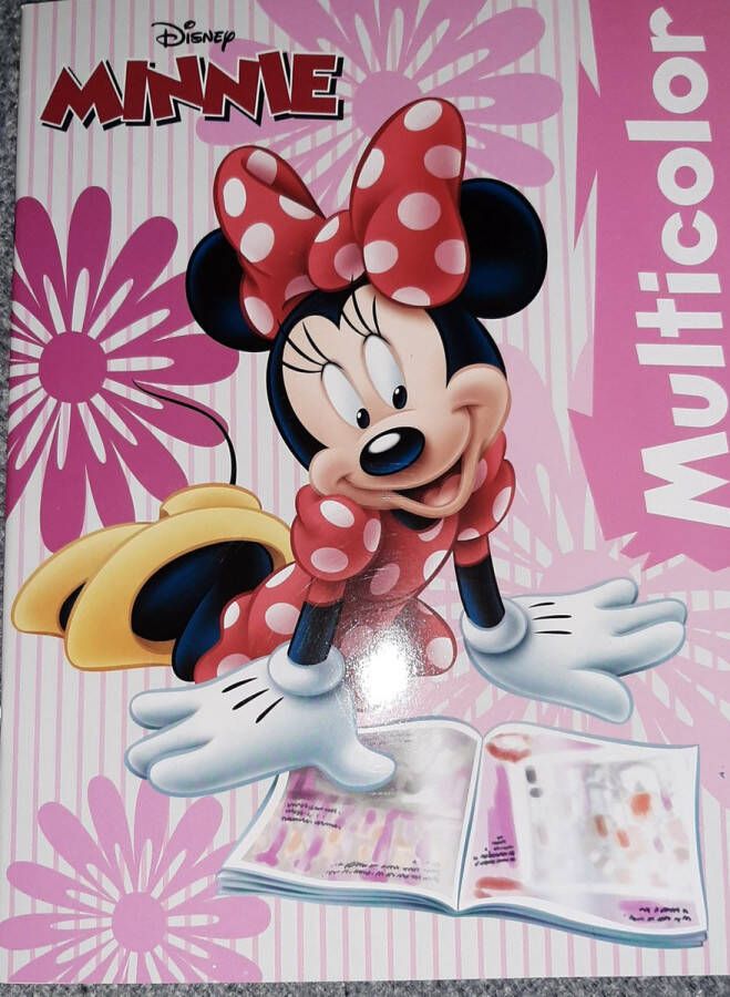 Multicolor kleurboek Minnie Mouse Boek specials Nederland art 400137 Disney