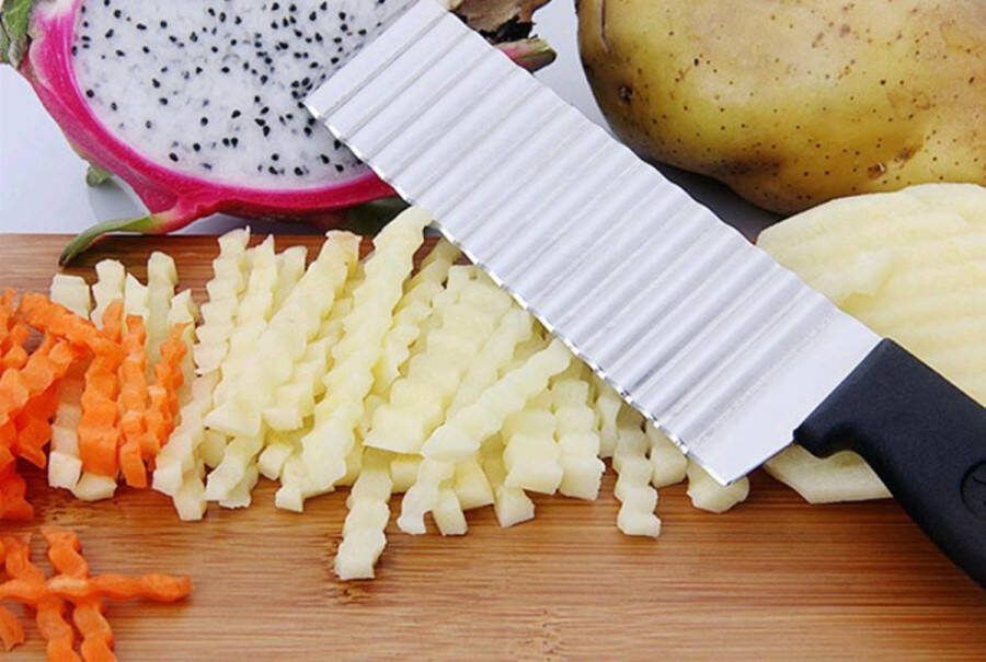 Multifunctioneel Keuken Kartelmes Frietsnijder – RVS – EPIN 3D