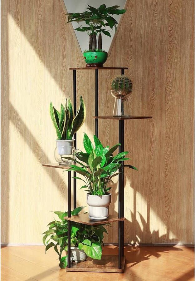 Multifunctioneel plantenrek voor balkon hoek woonkamer kantoor tuin
