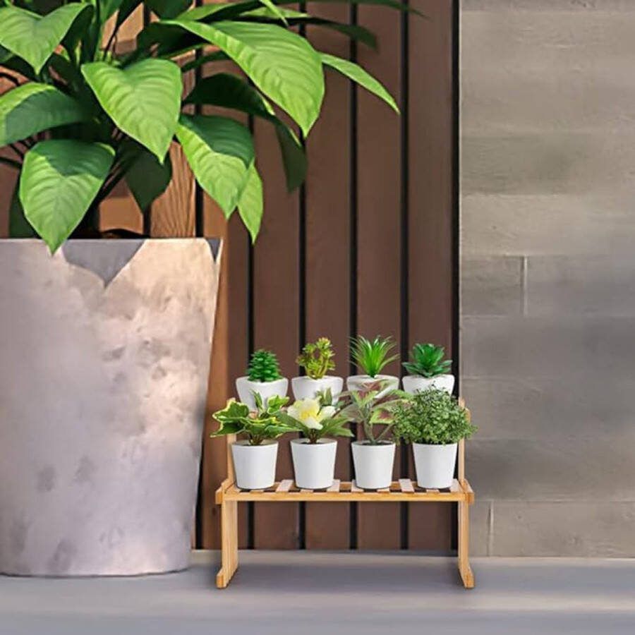 Multifunctioneel plantenrek voor balkon hoek woonkamer kantoor tuin