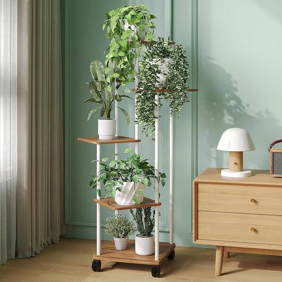 Multifunctioneel plantenrek voor balkon hoek woonkamer kantoor tuin
