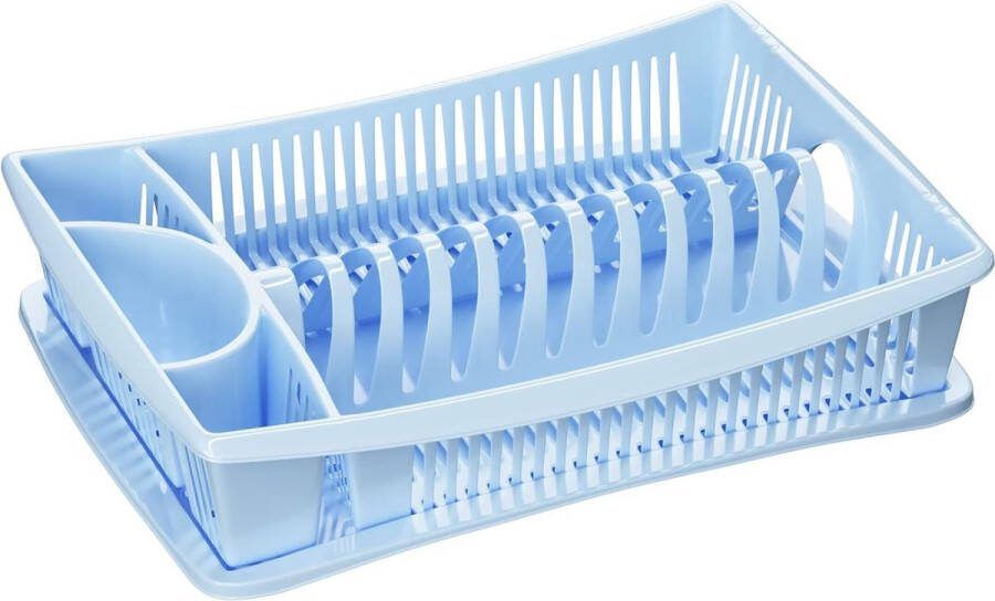Multifunctionele Afwasrek Met Afdruipbak In Verschillende Kleuren Voor Servies En Bestek