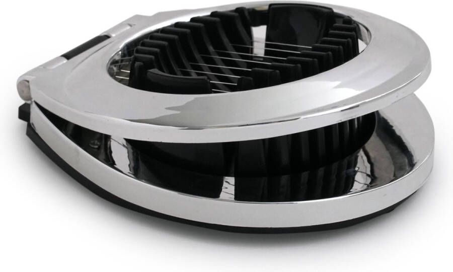 Multifunctionele compacte eiersnijder Kunststof RVS draden Ei snijden Egg cutter Egg slicer 2-in-1 Duo Combi