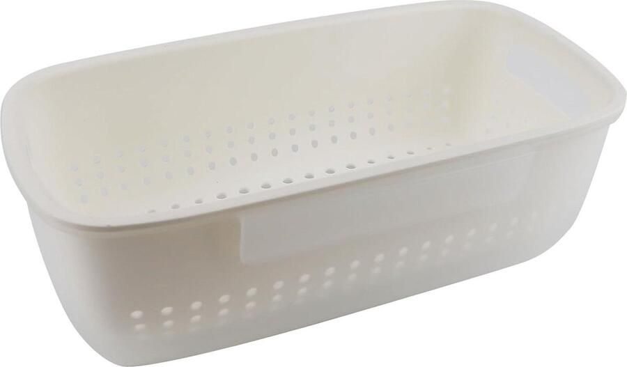 Multifunctioneel 2-in-1 Gootstenen Mand Keuken Vergiet Kom Set Filterkom voor Keukenafval en Groenten Fruit Wassen