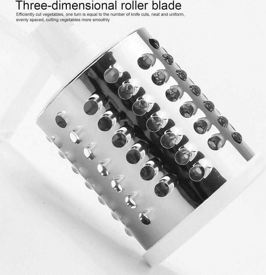 Multifunctionele Handmatige Groentesnijder Kaasrasp Koolversnipperaar Voedselrasp Shredder Chopper Blauw