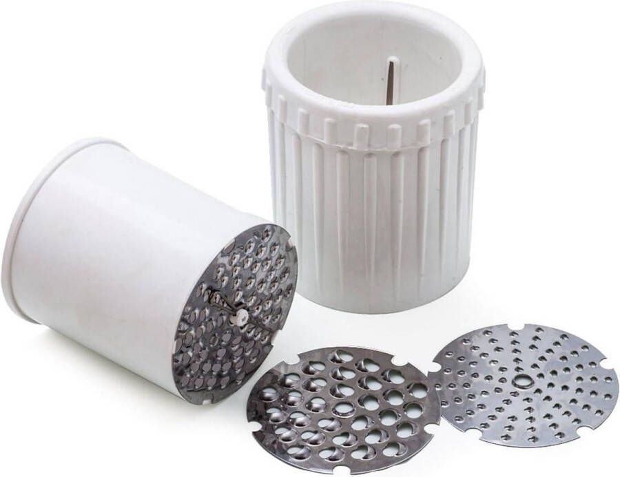 Multifunctionele Tafelrasp Cup Parmezaanse Rasp Gadget voor Kaas-Noten-Chocolade Shredder Groente-Knoflook Snijder 7.5x10cm