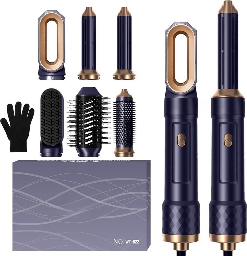 Multistyler Krulborstel Hairwrap Föhnborstel Hairstyler Haarstyler Wafeltang Stijlborstel
