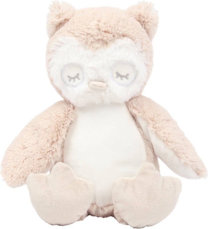 Mumbles Knuffel Uil Gepersonaliseerd Bedrukken met naam Geboorte Kind