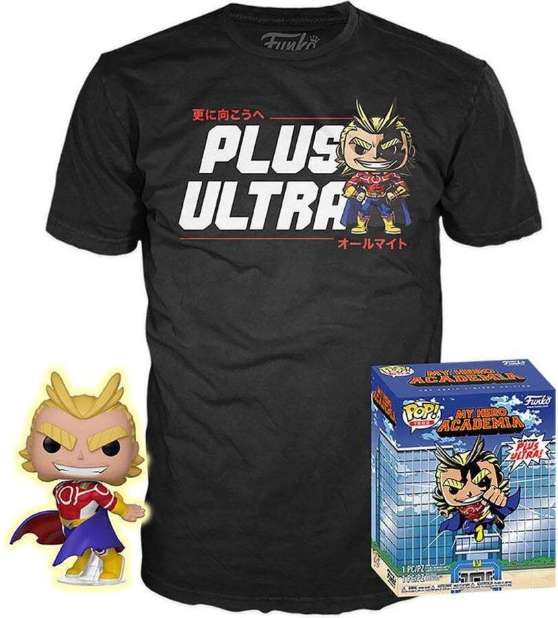 My Hero Academia Pop & Tee All Might GITD Funko Included S
