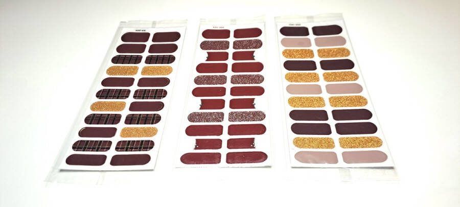 N-Wraps nailwraps nagelstickers Combinatie 002 003 024