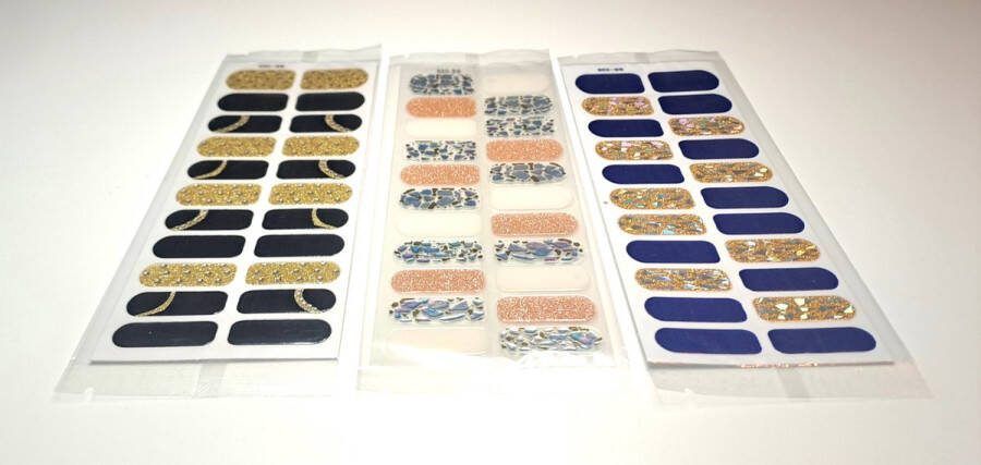 N-Wraps nailwraps nagelstickers Combinatie 022- 026 056
