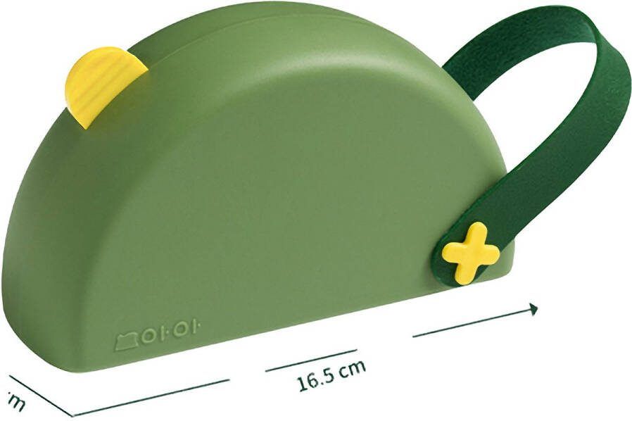 Naai Fournituren Set Doosje Groen