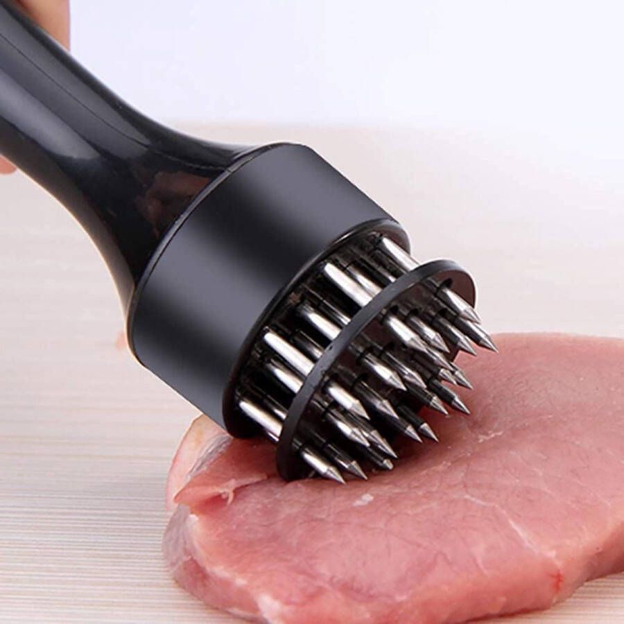 Naaldvleesvermalser Vleeshamers handmatige steakhamer Vleesvermalser Roestvrij staal Ultrascherpe naaldvermalsers Professionele naaldvleesvermalser voor kipfiletsteak