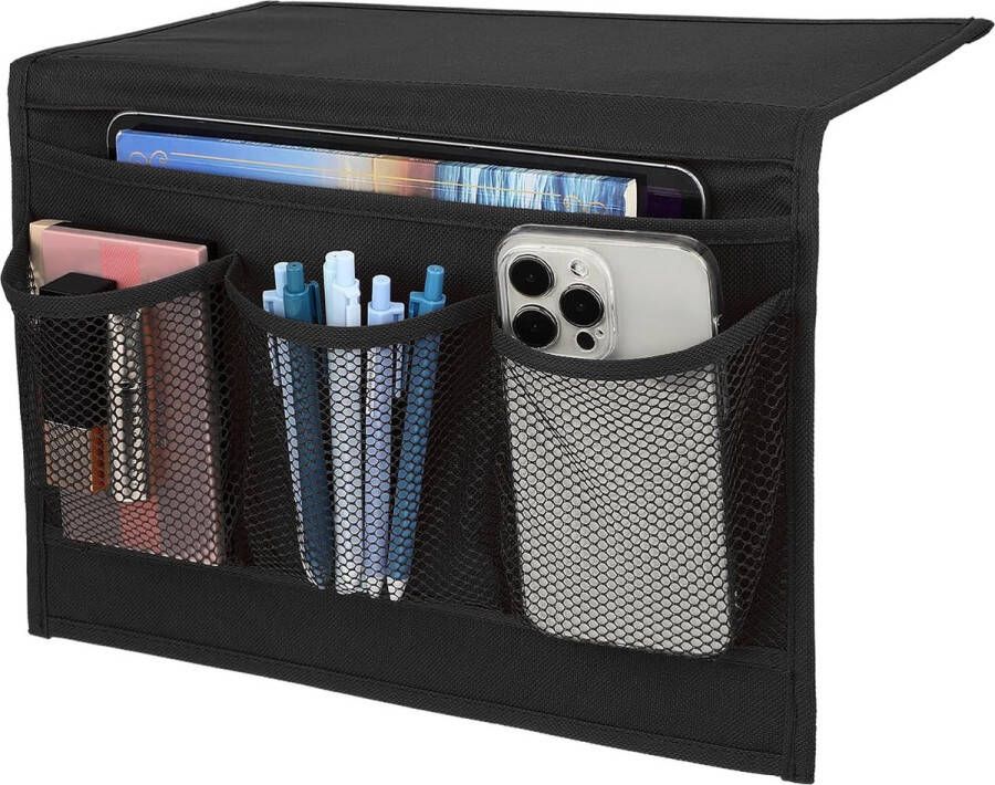 Nachtkastje Opbergtas 4 zakken Nachtkastje Opknoping Opbergzakken Organizertas Bedorganizer om op te hangen Bedzakken Organisator bed opknoping organizer voor bed bank opbergtas Hangende opberger
