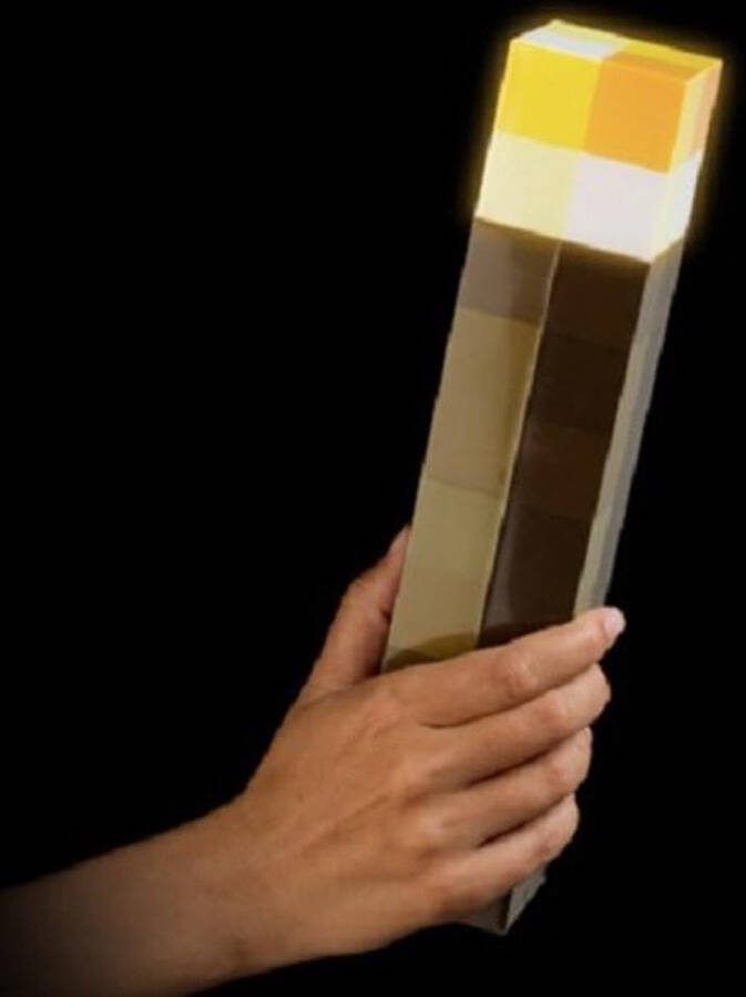Nachtlamp 11 inch led Cosplay Oplaadbaar Kinderen Fakkel