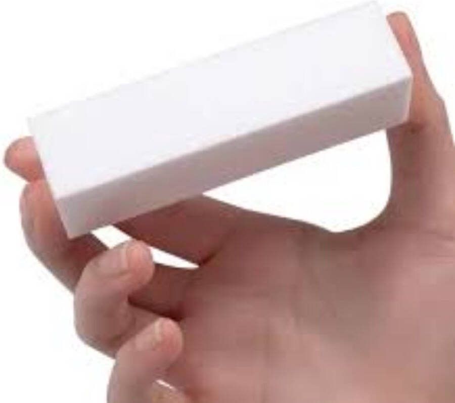 Nagelblokvijl 10 Stuks Vierzijdige Buffer Vijlen voor Professionele Manicure en Pedicure Bufferblok Polijstblok Nagel Blokvijl