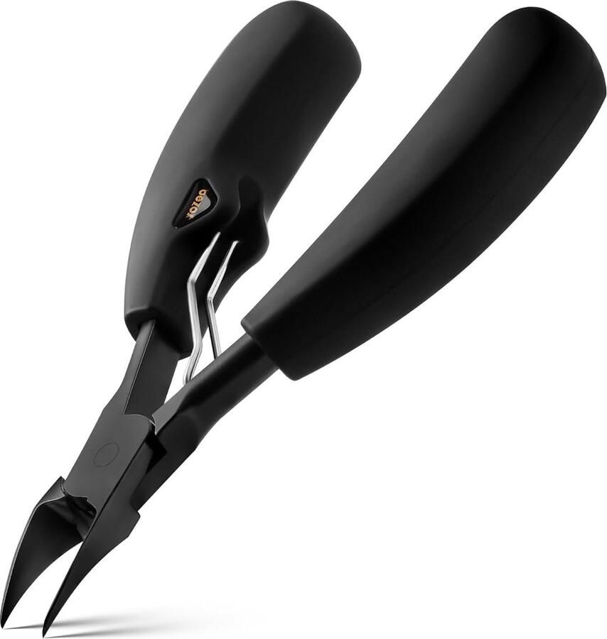 Nagelknipper voor vingernagels en teennagels Nagelknipper 2-delige vingernagelknipper nagelschaartje met afgeschuinde rand en gebogen nagelknipperset past op elke nagelvorm