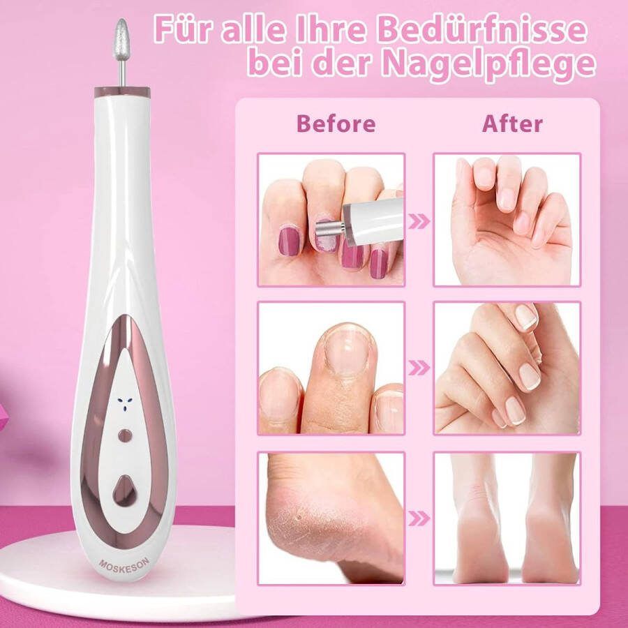 Nagelvijl Pedicure en Nagelstudio en Persoonlijke doe-het-zelf _ (Roze)