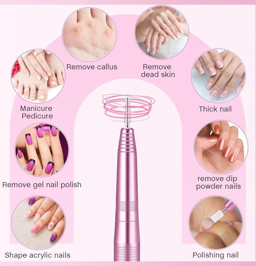 Nagelvijl voor Acryl- Gel- en Natuurlijke Nagels