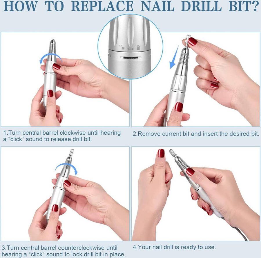 Nagelvijl voor Beginners en Professionele Pedicure en Nagelstudio en Persoonlijke doe-het-zelf