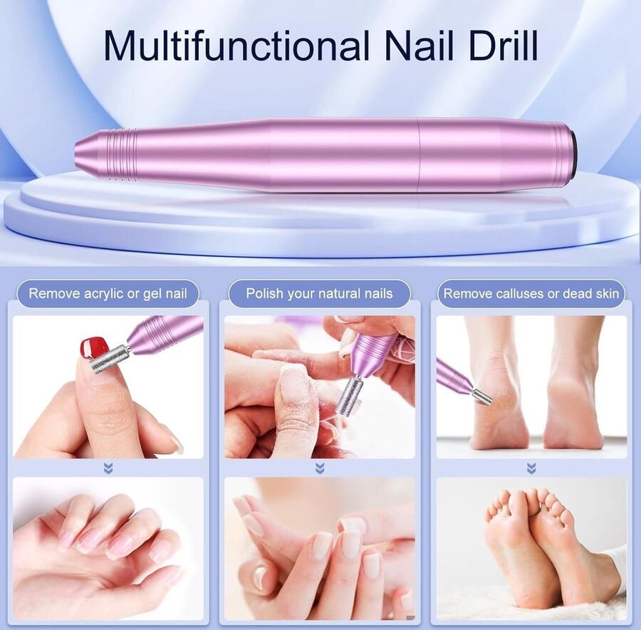 Nagelvijl voor Beginners en Professionele Pedicure en Nagelstudio en Persoonlijke doe-het-zelf