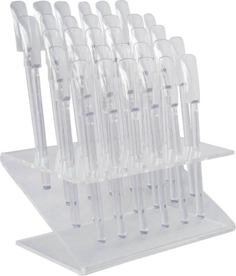 Nail-art display 32 pop sticks voor presentatie van nagel decoratie door nagelstyliste maar ook voor beginnende nagelstyliste! Geschikt voor gel nagellak uv gel acryl nailart kunstnagels (gelnagels acrylnagels)